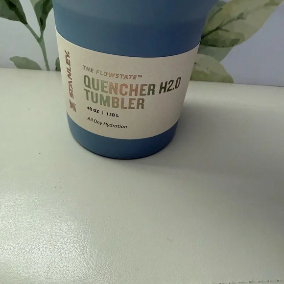 Stanley Matte Blue Tumbler with Handle - Picture 7 of 7